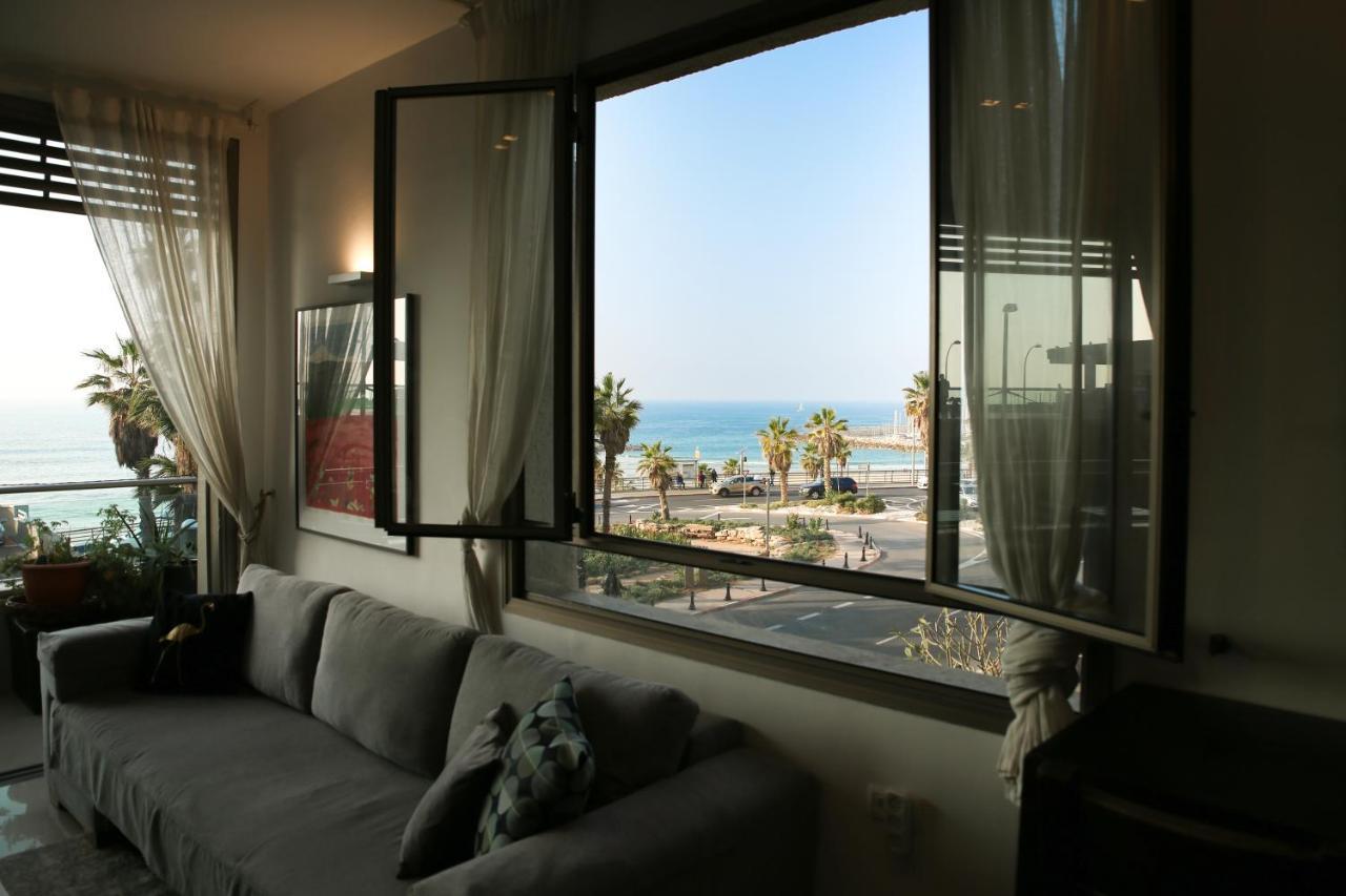 Sea View Apartment Prime Location On The Beach Tel Aviv Exterior photo